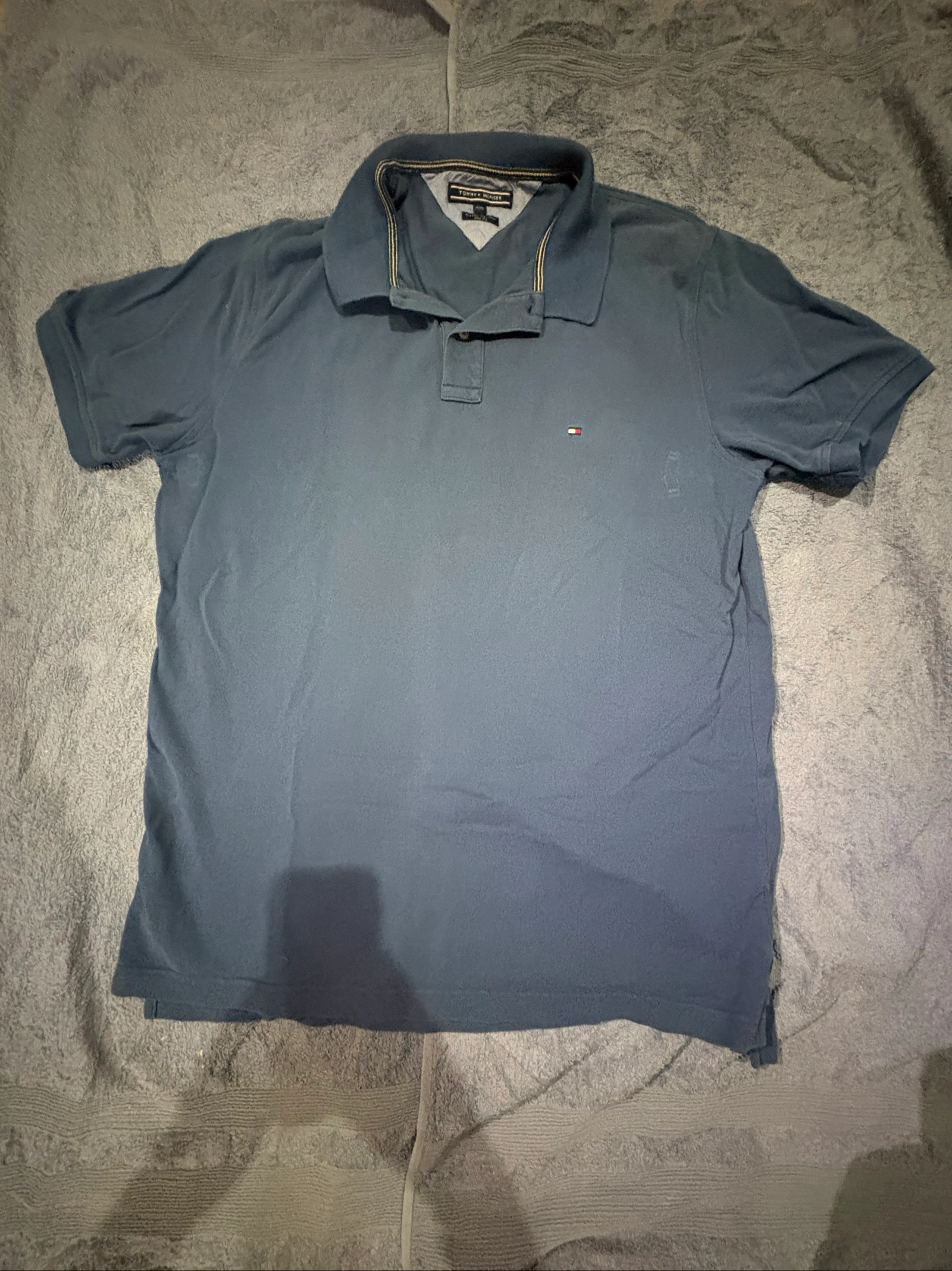 Polo Tommy Hilfiger Azul Marino / Pizarra - Taille [XXL] - Original